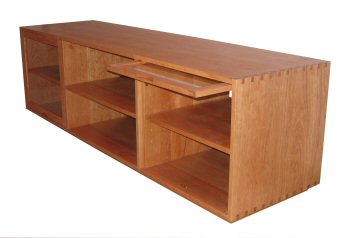 dovetailed Media Cabinet